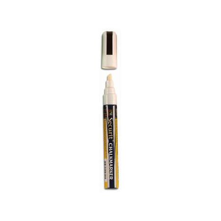 AMERICAN METALCRAFT Small Tip White Chalk Markers SMA510V4WT